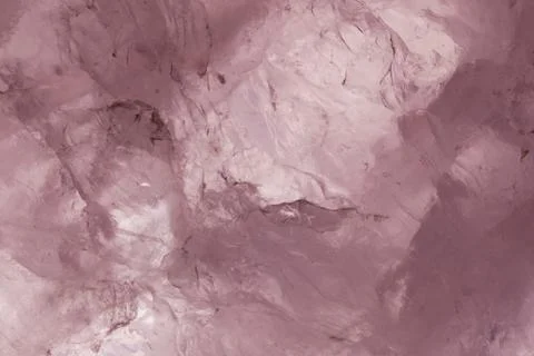 Backlit Rose Quartz Foto stock