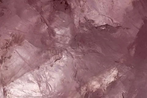 Backlit Rose Quartz Foto stock