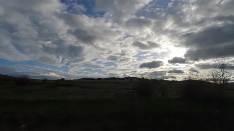 Backlit view of the field Stock Footage 222009271