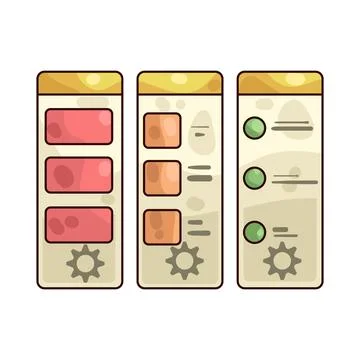 Backlog illustration Stock Illustration