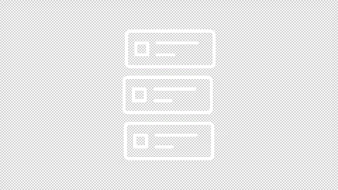 Backlog white line animation Stock Footage 346719073