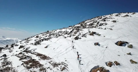 Backountry in Gulmarg Stock Footage 98580925