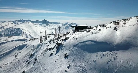 Backountry in Gulmarg Video stock 98581735