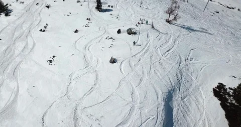 Backountry in Gulmarg Video stock 98581922