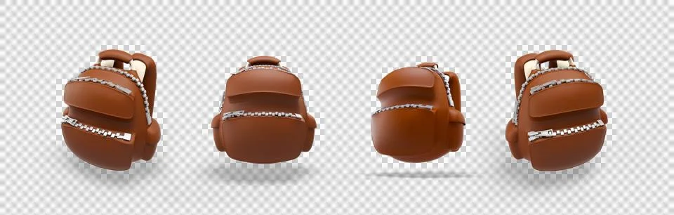 Backpack 3d icon Illustration