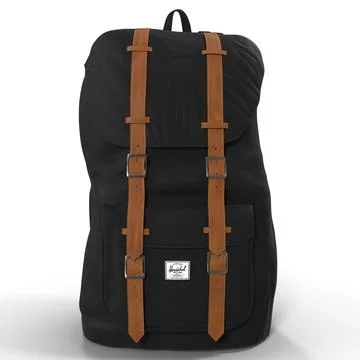 3D Model: Backpack 8 Black 3D Model #90657133 | Pond5