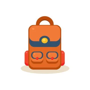 Backpack. Education Design Vector Illustration Stock Illustration