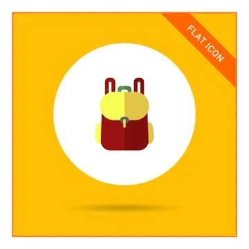 Backpack icon Stock Illustration
