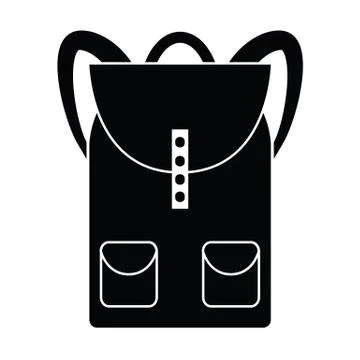 Backpack icon Stock Illustration