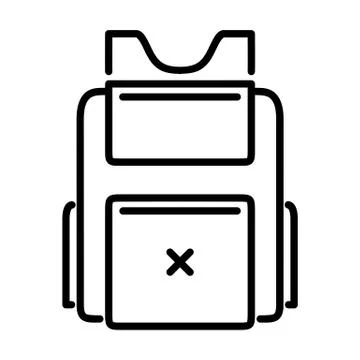 Backpack Icon Stock Illustration