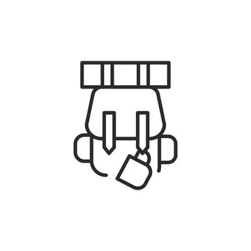 Backpack Icon Stock Illustration