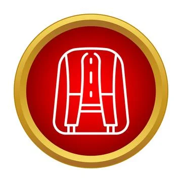Backpack icon representing travel, school, and adventure Stock Illustration