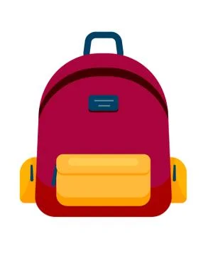 Backpack icon vector illustration Illustrazione stock