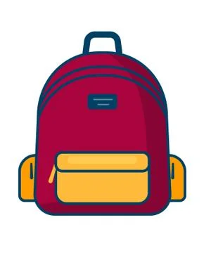 Backpack icon vector illustration Stock Illustration