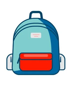Backpack icon vector illustration Illustrazione stock