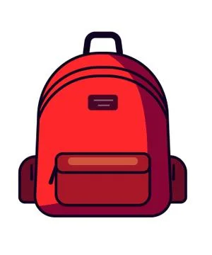 Backpack icon vector illustration Stock-Illustration
