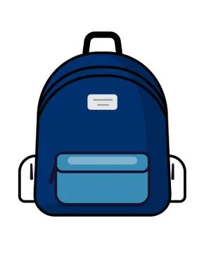 Backpack icon vector illustration Illustrazione stock