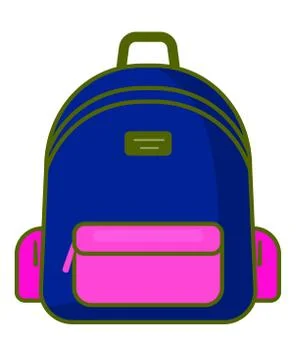 Backpack icon - vector school symbol - travel icon Stock-Illustration