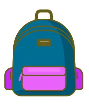 Backpack icon - vector school symbol - travel icon Stock-Illustration