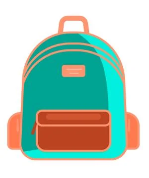 Backpack icon - vector school symbol - travel icon Stock Illustration