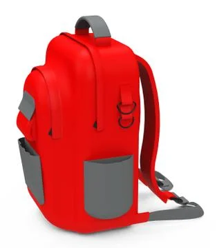 The backpack Stock Illustration