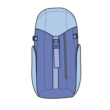 Backpack Stock Illustration