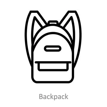Backpack Stock Illustration