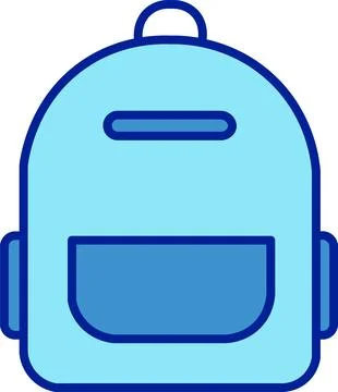 Backpack  Stock Illustration