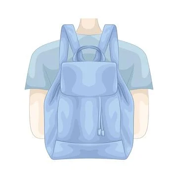 Backpack Illustration Stock Illustration