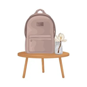 Backpack Illustration Illustrazione stock