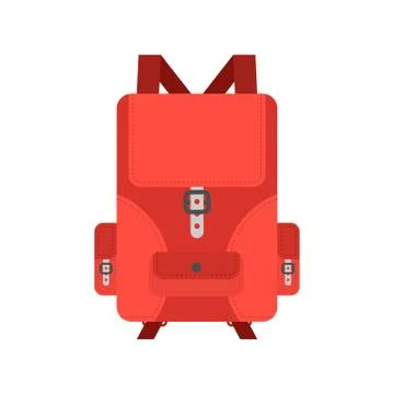 Backpack isolated. knapsack on white background. rucksack Stock Illustration