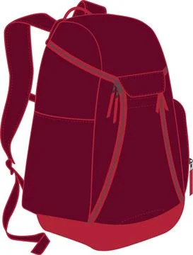 Backpack Mock ups Illustrations Vectors Stock Illustration