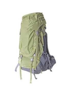 Backpack for mountain trekking 스톡 사진