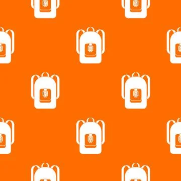 Backpack pattern seamless 스톡 일러스트