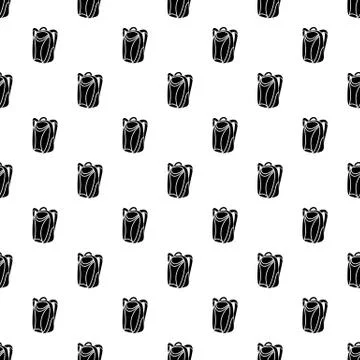 Backpack pattern seamless 库存插图
