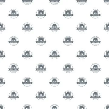 Backpack pattern seamless 스톡 일러스트