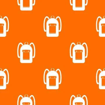 Backpack pattern seamless 스톡 일러스트