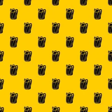Backpack pattern vector 스톡 일러스트