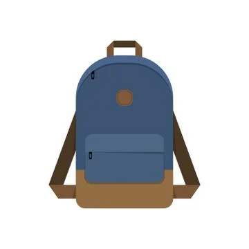 Backpack, school bag Stock Illustration