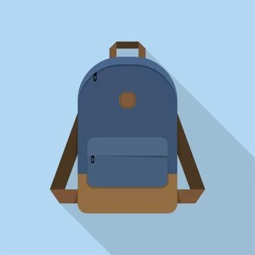 Backpack, school bag Stock Illustration