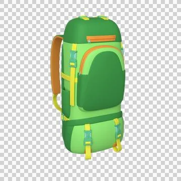 Backpack for traveling, hiking, camping Stock Illustration