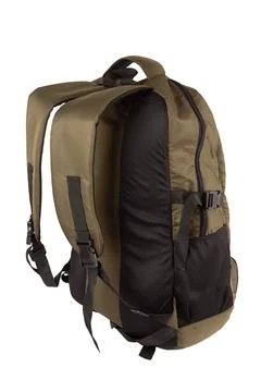 Backpack on white Stock Photos