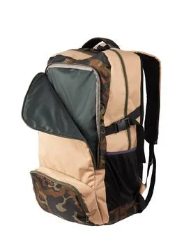 Backpack on white Stock Photos