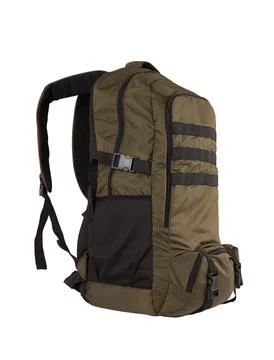 Backpack on white Stock-Fotos