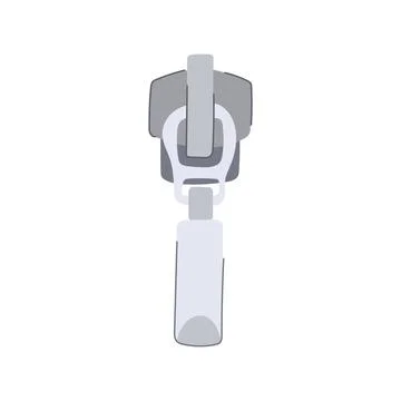 Backpack zipper puller cartoon vector illustration 스톡 일러스트