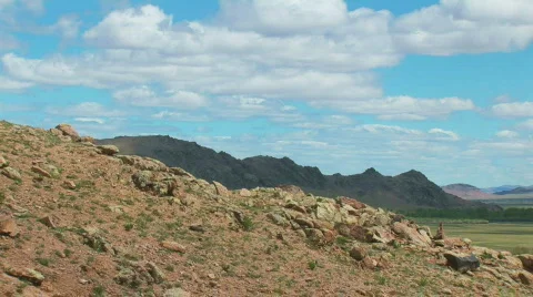 Backpacker. Stock Footage 547255