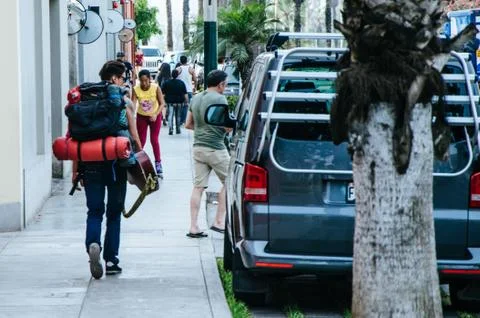 Backpacker Stock Photos