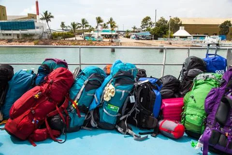 Backpacking Stock Photos