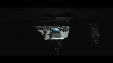 Backseat Driver View: Indo Stock Footage 63151652
