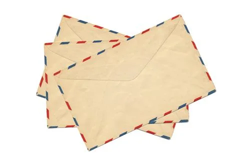 Backside of blank postcard with dirty stain Stock Photos